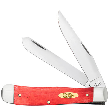 Case XX 10760 Trapper Smooth Dark Red Bone