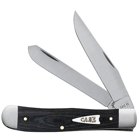 Case XX 27730 Trapper Smooth Black Micarta