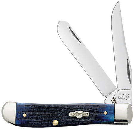 Case XX 2838 Mini Trapper Blue Bone Rogers Jig