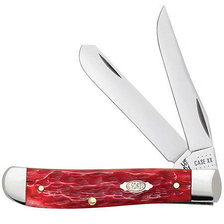 Case XX 31952 Mini Trapper Dark Red Bone CS