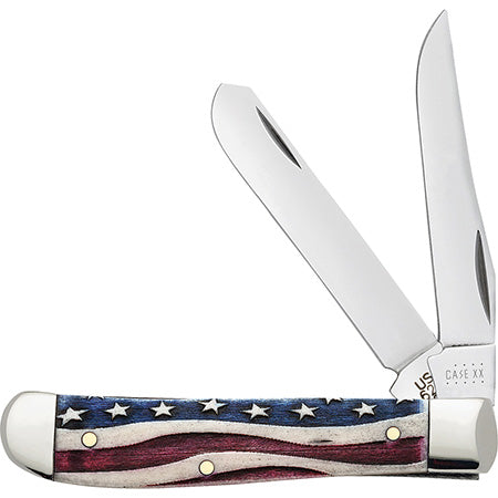 Case XX 64135 Mini Trapper Parotic Smooth Natural Bone