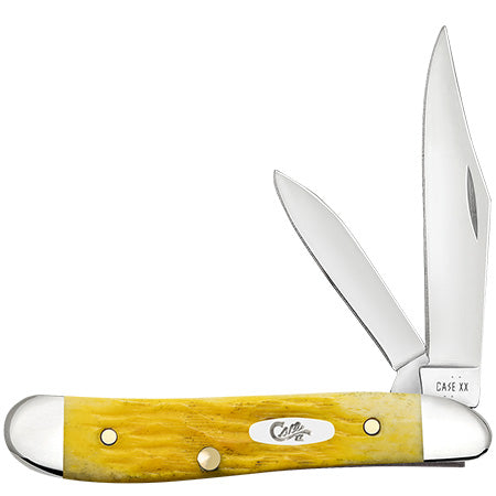 Case XX 75314 Peanut Phlatts JIg Yellow Bone