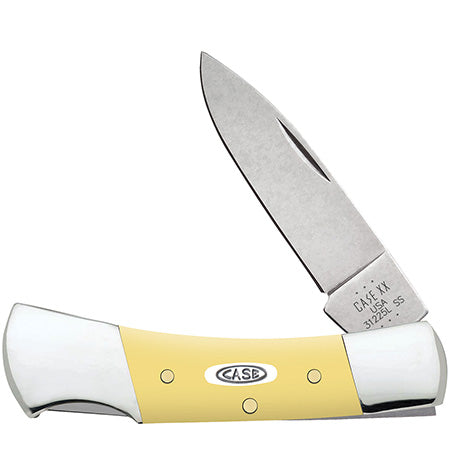 Case XX 81089 Lockback Yellow Synthetic SS