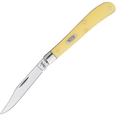 Case XX 031 Slimline Trapper Yellow Synthetic Barehead