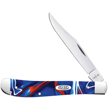 Case XX 11229 Slimline Trapper Patriotic Kirinite
