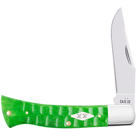 Case XX 81445 Axe Handle Bright Green Gator Jig Bone