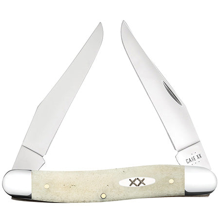 Case XX 13317 Muskrat Smooth Natural Bone