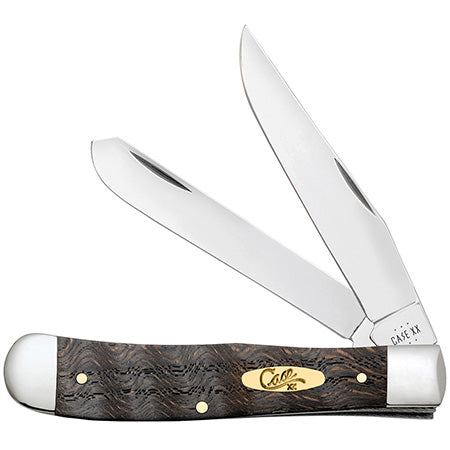 Case XX 14000 Trapper Black Curly Oak Wood