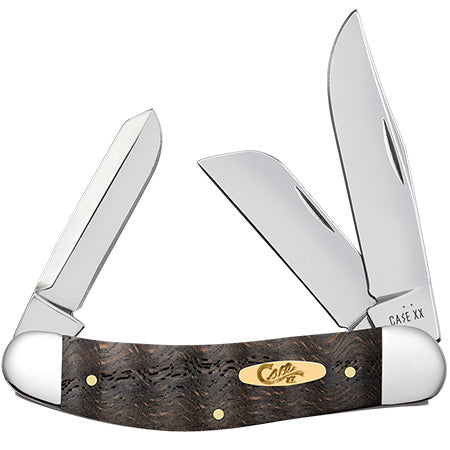 Case XX 14011 Sowbelly Black Curly Oak Wood