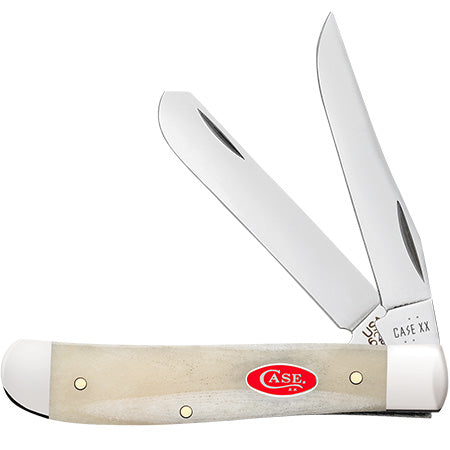 Case XX 14021 Mini Trapper Smooth Natural Bone