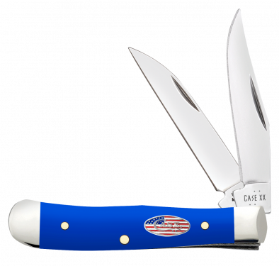 Case XX 16401 Tiny Trapper Royal Blue Synthetic Smooth