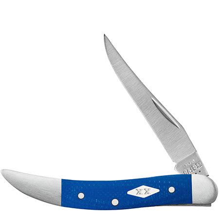Case XX 16755 Small Texas Toothpick Blue G-10