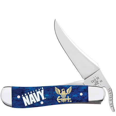 Case XX 17730 Russlock U.S. NAVY - Navy Blue Bone