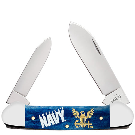 Case XX 17731 Canoe U.S. NAVY - Navy Blue Bone