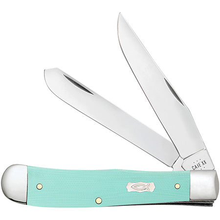 Case XX 18100 Trapper Seafoam Green G-10