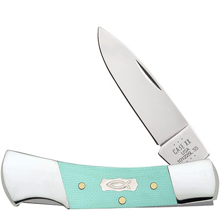 Case XX 18106 Lockback Seafoam Green G-10