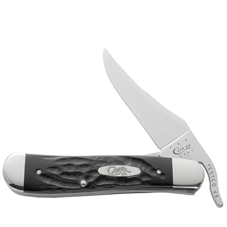 Case XX 18224 Russlock Rough Black Jigged Synthetic