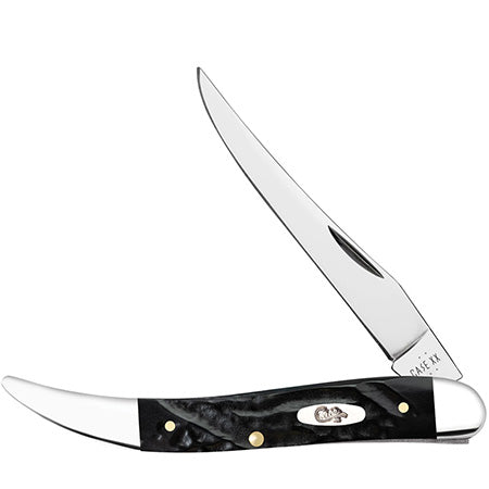 Case XX 18242 Medium Texas Toothpick Rough Black Synthetic