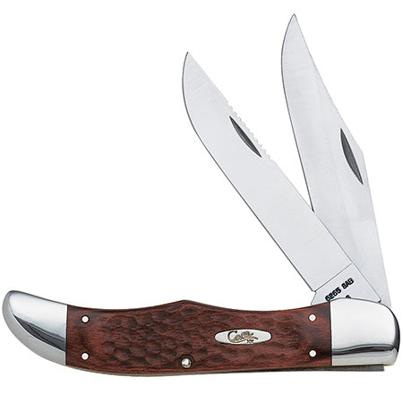Case XX 189 Folding Hunter Rosewood Standard Jig W/ Sheath