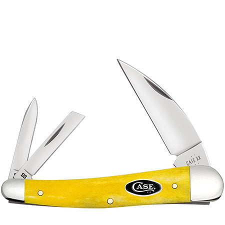 Case XX 20028 Seahorse Whittler Smooth Yellow Bone