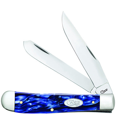 Case XX 23431 Trapper Blue Pearl Kirinite Stainless