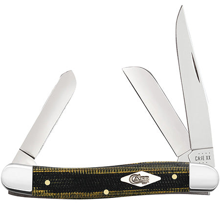 Case XX 23471 Small Congress Black/Green/ Natural Canvas Micarta
