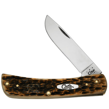 Case XX 245 Sod Buster Jr Amber Bone