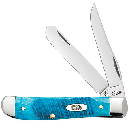 Case XX 25593 Mini Trapper Caribbean Blue Bone