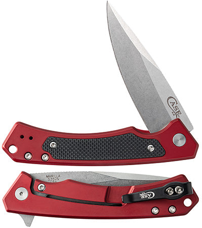 Case XX 25881 Marilla Red Anodized Aluminum EDC