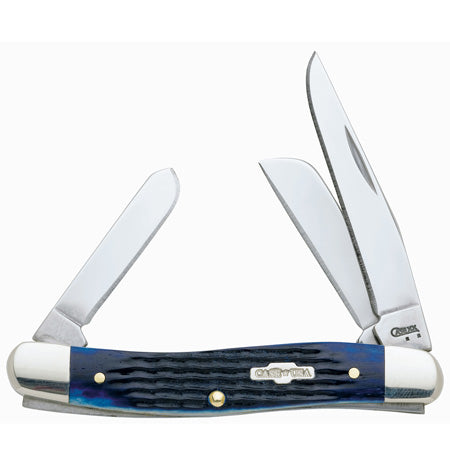 Case XX 2801 Medium Stockman Blue Bone Rogers Jig