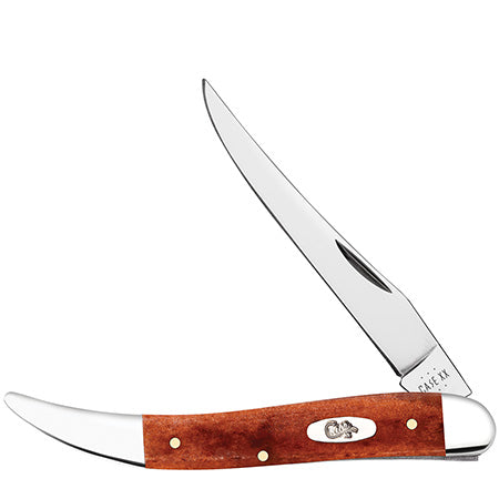 Case XX 28910 Medium Texas Toothpick Smooth Chestnut Bone