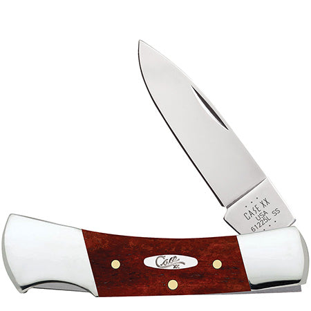 Case XX 28912 Lockback Smooth Chestnut Bone