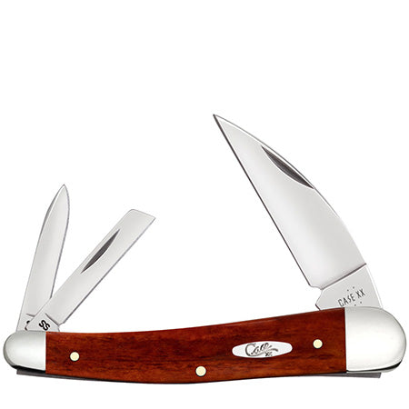 Case XX 28913 Seahorse Whittler Smooth Chestnut Bone