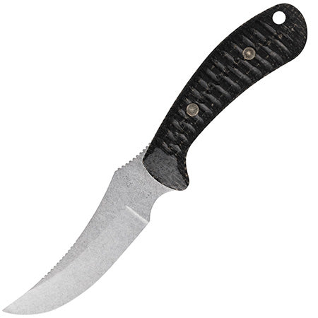 Case XX 30593 Black Burlap Ridgeback Hunter Fixed Blade