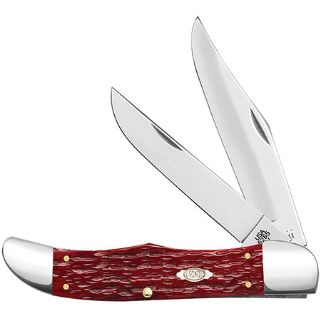 Case XX 31960 Folding Hunter Dark Red Bone  CS