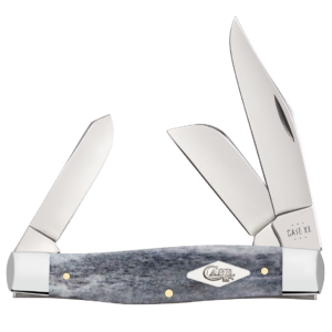 Case XX 34203 Large Stockman Gray Bone