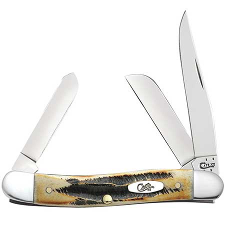 Case XX 3578 Medium Stockman 6.5 Bone Stag