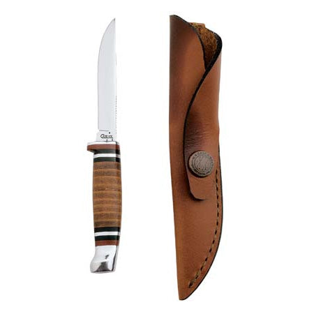 Case XX 379 Fixed Blade Polished Leather