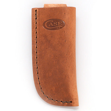 Case XX 50289 Sheath Open Top Brown Leather Belt