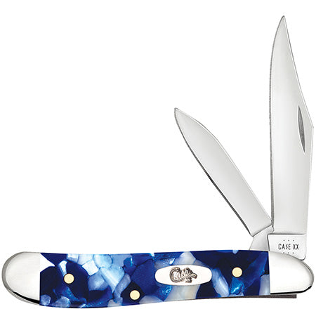 Case XX 50723 Peanut Blue Crackle Kirnite