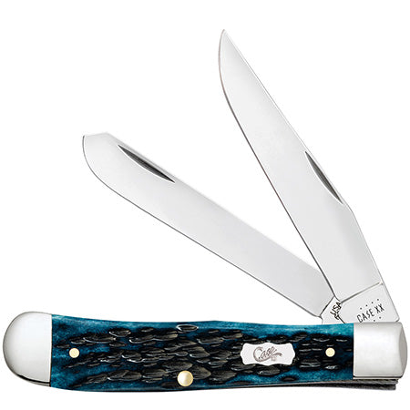 Case XX 51850 Trapper Mediterranean Blue Bone