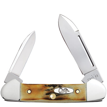 Case XX 5537 Baby Butterbean Genuine Stag