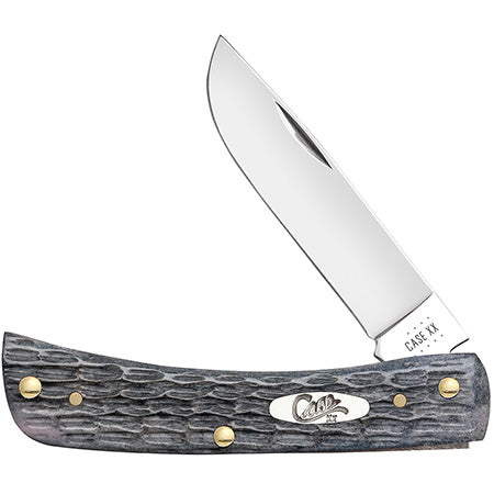 Case XX 58412 Sodbuster Jr Jigged Gray Bone