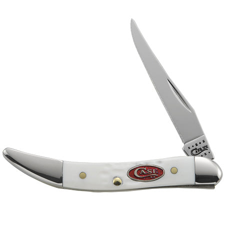 Case XX 60180 Small Texas Toothpick SparXX Jigged Rough White Synthetic