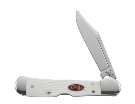 Case XX 60185 Mini Copperlock SparXX Jigged Rough White Synthetic