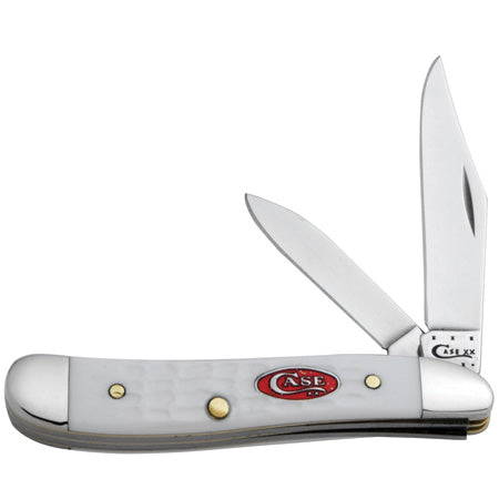 Case XX 60188 Peanut SparXX Jigged Rough White Synthetic
