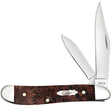Case XX 64059 Peanut Brown Maple Burl Wood