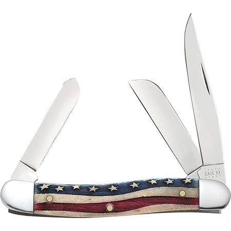 Case XX 64136 Medium Stockman Parotic Smooth Natural Bone