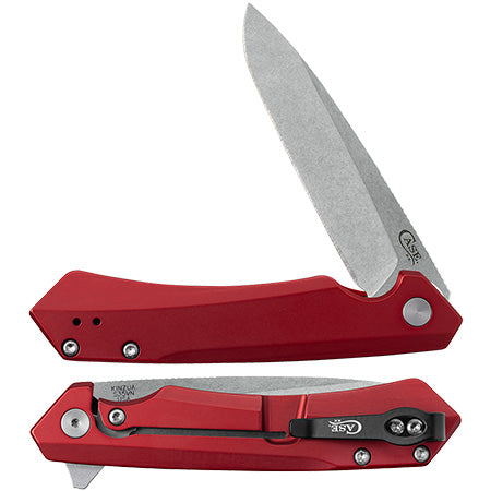 Case XX 64661 Kinzua Red Anodized Aluminum EDC