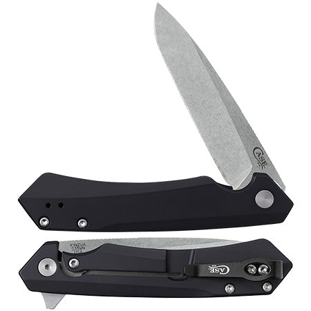 Case XX 64662 Kinzua Black Anodized Aluminum EDC